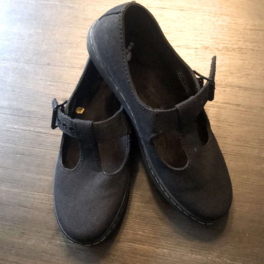 Dr Martens canvas mary jane size 8
